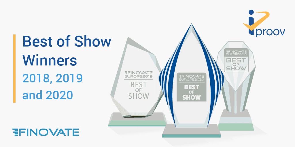 iProov wins Finovate Best of Show 2020