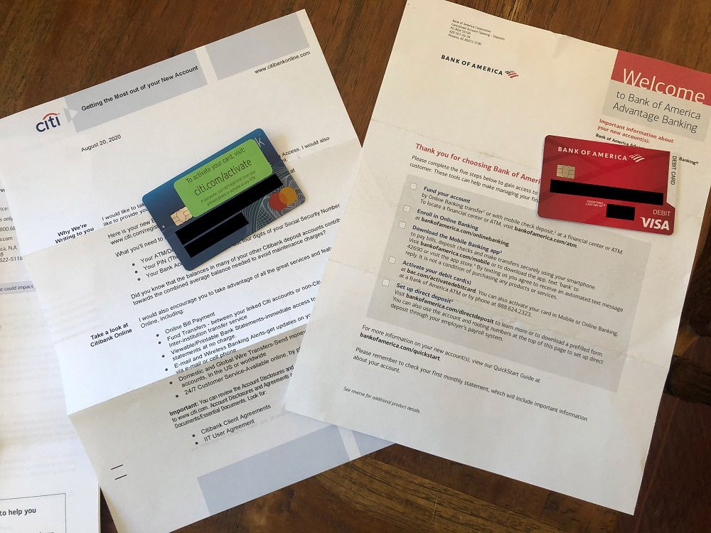 Bank Welcome Letter