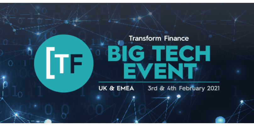 Transform Finance 2021 Big Tech Event