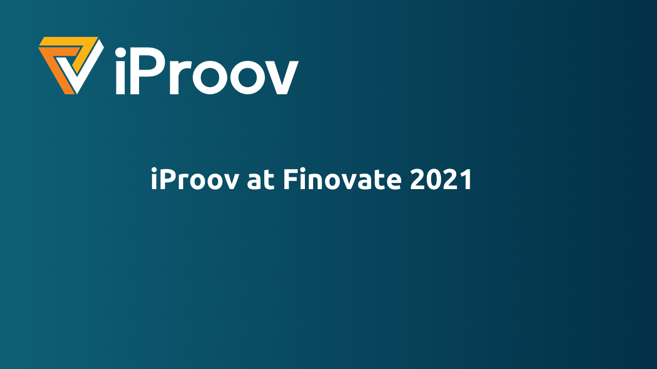 iProov di Finovate 2021