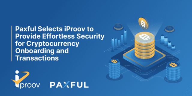 Paxful, iProov Press Release