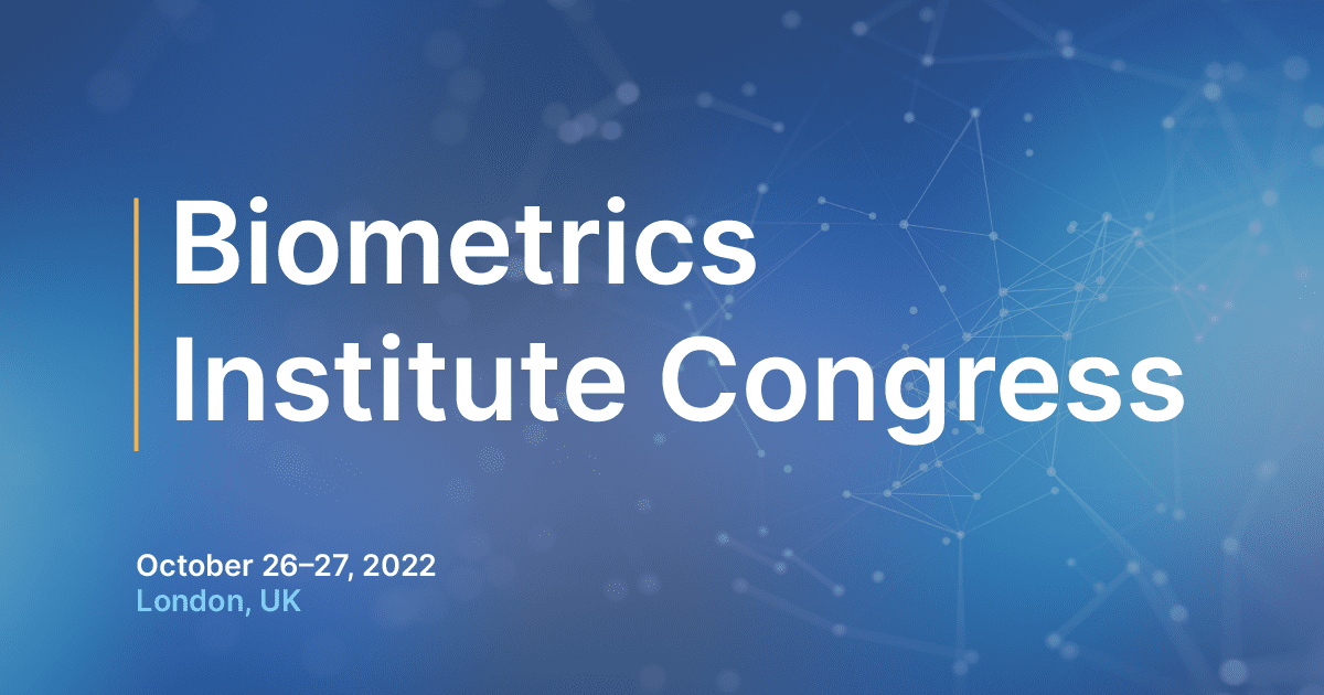 Biometric institute congress 1 2