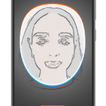 Liveness Detection 8 Face recognition interface on smartphone