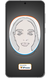 Liveness Detection 8 Face recognition interface on smartphone