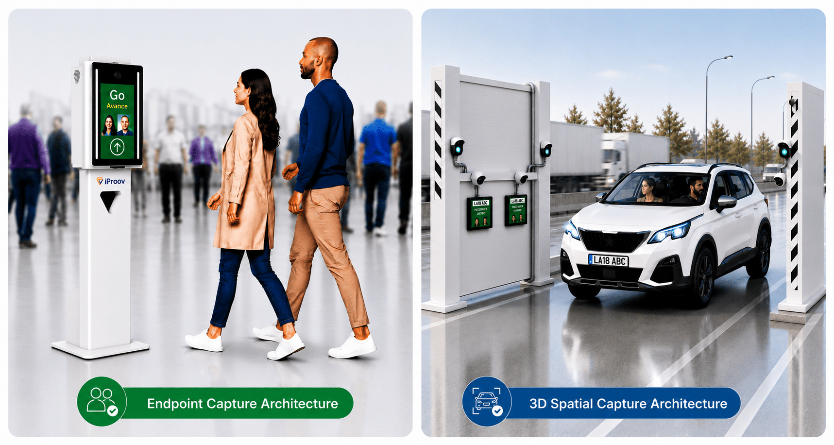 Two capture architectures |